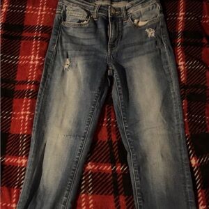 Casual Blue Boyfriend Jeans